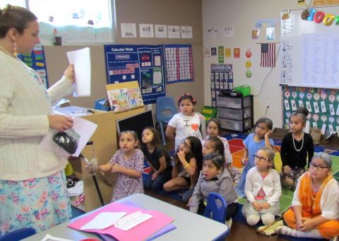 Soboba kindergarten teacher Cindy Lee explains activities that will mark 100 days Soboba kindergarten teacher Cindy Lee explains activities that will mark 100 days