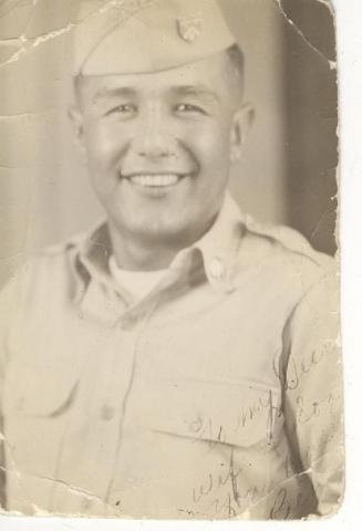 Benny Helms Sr. served in the U.S. Army Benny Helms Sr. served in the U.S. Army