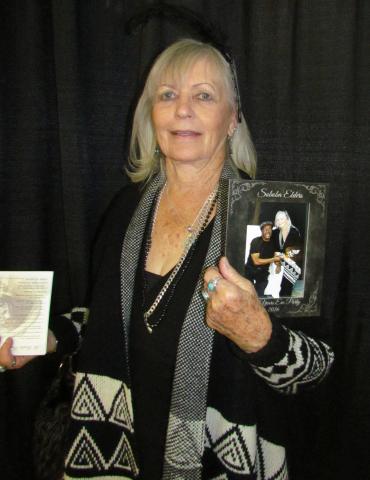 Dorothy Zettas was one of 40 lucky guests who received a framed photo with singer Brenton Wood and an autographed CD Dorothy Zettas was one of 40 lucky guests who received a framed photo with singer Brenton Wood and an autographed CD