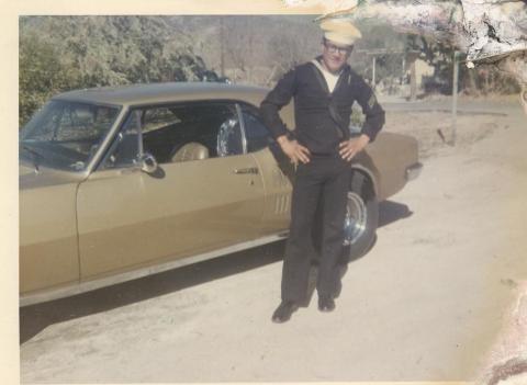 Benny Helms Jr. served in the U.S. Navy Benny Helms Jr. served in the U.S. Navy