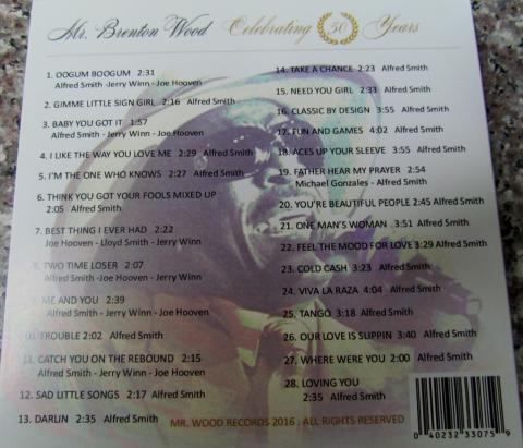 An autographed CD from Brenton Wood was a treat for 40 lucky winners at the Soboba New Year's Eve Celebration An autographed CD from Brenton Wood was a treat for 40 lucky winners at the Soboba New Year's Eve Celebration