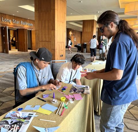 The American Indian Science and Engineering Society conference in San Antonio was enjoyed by several youth from the Soboba Tribal TANF program The American Indian Science and Engineering Society conference in San Antonio was enjoyed by several youth from the Soboba Tribal TANF program
