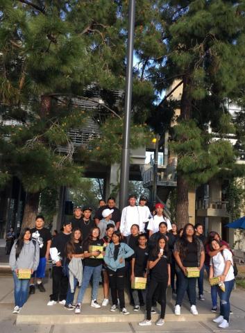 Soboba Tribal TANF took about 35 Native American youth to the 11th annual Dream the Impossible conference at University of California, San Diego on March 18 Soboba Tribal TANF took about 35 Native American youth to the 11th annual Dream the Impossible conference at University of California, San Diego on March 18