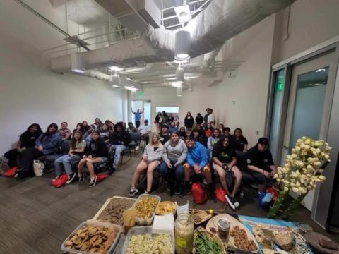A popular breakout session at this year’s Dream the Impossible Native Youth Conference was “Traditional Native Foods” presented by Blossom Maciel A popular breakout session at this year’s Dream the Impossible Native Youth Conference was “Traditional Native Foods” presented by Blossom Maciel