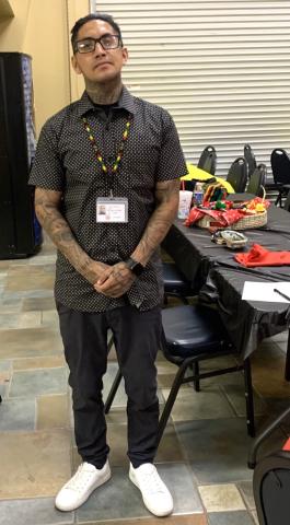 Family Kick Ball Night organizer Damon Miranda at the Soboba Sports Complex on July 12 Family Kick Ball Night organizer Damon Miranda at the Soboba Sports Complex on July 12