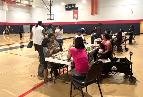 Fun and games and lots of helpful information was provided at the free Family Kick Ball Night on July 12 at the Soboba Sports Complex Fun and games and lots of helpful information was provided at the free Family Kick Ball Night on July 12 at the Soboba Sports Complex