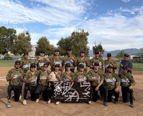 Randy’s A’s take home the first-place win at the 2026 N.I.A.A. All-Native Fastpitch Softball Tournament at Soboba Indian Reservation, Sept. 20 Randy’s A’s take home the first-place win at the 2026 N.I.A.A. All-Native Fastpitch Softball Tournament at Soboba Indian Reservation, Sept. 20