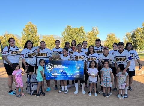The Morongo Women take home a first-place finish after a weekend of play at the most recent N.I.A.A. Fastpitch Softball Tournament at Soboba The Morongo Women take home a first-place finish after a weekend of play at the most recent N.I.A.A. Fastpitch Softball Tournament at Soboba