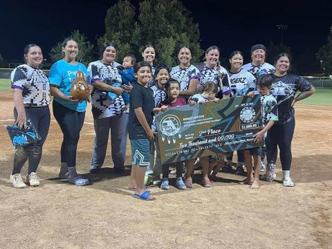 The Misfits place second in the women’s division at this year’s NIAA tournament. Nathan Miranda photo The Misfits place second in the women’s division at this year’s NIAA tournament. Nathan Miranda photo