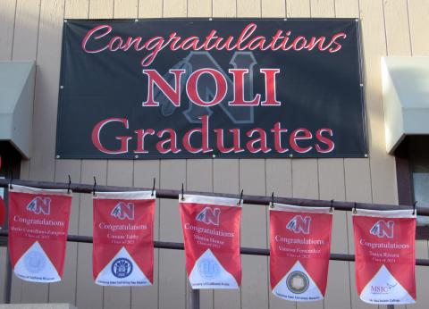 Five of the 13 seniors graduating from Noli Indian School have already committed to continuing their education Five of the 13 seniors graduating from Noli Indian School have already committed to continuing their education