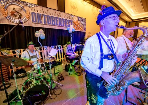The Bavarian Beergarden Band will bring authentic and contemporary Oktoberfest songs, contests and games to the Soboba Casino Resort Event Center on Oct. 7 and 8 The Bavarian Beergarden Band will bring authentic and contemporary Oktoberfest songs, contests and games to the Soboba Casino Resort Event Center on Oct. 7 and 8