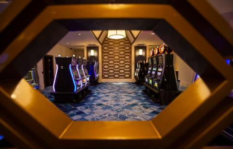 Slot machines in the High Limit area of Soboba Casino Resort as construction is almost complete in San Jacinto on Tuesday, February 12, 2019. (Photo by Terry Pierson, The Press-Enterprise/SCNG)  Slot machines in the High Limit area of Soboba Casino Resort as construction is almost complete in San Jacinto on Tuesday, February 12, 2019. (Photo by Terry Pierson, The Press-Enterprise/SCNG)