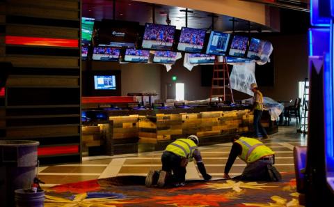 Soboba Casino Resort’s final stages of construction is almost complete in San Jacinto on Tuesday, February 12, 2019. (Photo by Terry Pierson, The Press-Enterprise/SCNG)  Soboba Casino Resort’s final stages of construction is almost complete in San Jacinto on Tuesday, February 12, 2019. (Photo by Terry Pierson, The Press-Enterprise/SCNG)
