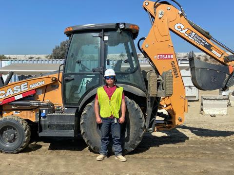 Alex Vallejo has joined Soboba Public Works as part of the Soboba Tribal Member Employment Development Training Program Alex Vallejo has joined Soboba Public Works as part of the Soboba Tribal Member Employment Development Training Program