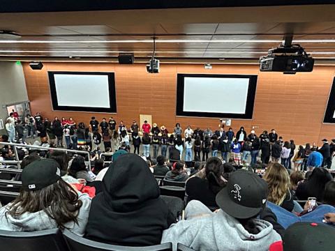 Soboba Tribal TANF helped 34 Native youths attend this year’s Dream the Impossible Native Youth Conference in San Diego, April 27 Soboba Tribal TANF helped 34 Native youths attend this year’s Dream the Impossible Native Youth Conference in San Diego, April 27