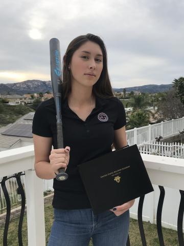 Yawaywish Laupsa-Briones is all set to take her softball and academic skills to the United States Military Academy at West Point Yawaywish Laupsa-Briones is all set to take her softball and academic skills to the United States Military Academy at West Point