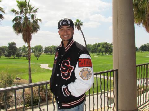 Ajay Parcero lettered in baseball at San Jacinto High School Ajay Parcero lettered in baseball at San Jacinto High School