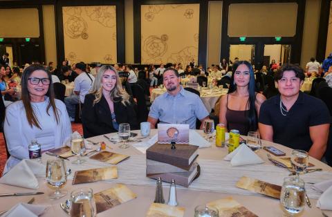 Soboba Foundation Vice President Julie Arrietta-Parcero, left, celebrates with her family at the 2025-2026 Academic Achievement Awards ceremony, July 26 Soboba Foundation Vice President Julie Arrietta-Parcero, left, celebrates with her family at the 2025-2026 Academic Achievement Awards ceremony, July 26