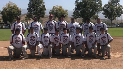 The 2017 Soboba BBC team, top row from left: Coach Darryl Silvas, Ray Rodriguez, Jason Cozart, Dustin Blanton, Steve Lopez, Coach Isaiah Vivanco and Coach Richie Lopez. Bottom row from left: Delbert Briones, Ajay Parcero, Devin Devore, Benny Helms IV, John Valdez, Deven Lopez, Jericho Vivanco and Junior Medina The 2017 Soboba BBC team, top row from left: Coach Darryl Silvas, Ray Rodriguez, Jason Cozart, Dustin Blanton, Steve Lopez, Coach Isaiah Vivanco and Coach Richie Lopez. Bottom row from left: Delbert Briones, Ajay Parcero, Devin Devore, Benny Helms IV, John Valdez, Deven Lopez, Jericho Vivanco and Junior Medina