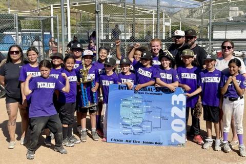 C-League champions of the 2023 Inter Tribal Sports Softball tournament at The Oaks at Soboba was the team from Pechanga. Photo courtesy of ITS C-League champions of the 2023 Inter Tribal Sports Softball tournament at The Oaks at Soboba was the team from Pechanga. Photo courtesy of ITS
