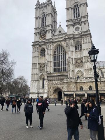 Soboba tribal members and Ramona Bowl All Star Band members, Raven Basquez Gallerito and Wanbli Basquez, enjoyed being in the London New Year’s Day Parade and spending about a week sightseeing Soboba tribal members and Ramona Bowl All Star Band members, Raven Basquez Gallerito and Wanbli Basquez, enjoyed being in the London New Year’s Day Parade and spending about a week sightseeing