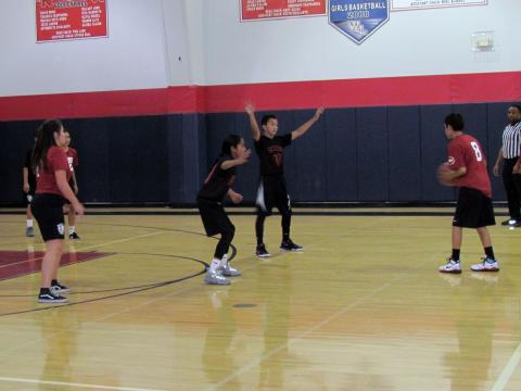 Teams from Soboba and UAII play during the ITS basketball season at the Soboba Sports Complex Teams from Soboba and UAII play during the ITS basketball season at the Soboba Sports Complex