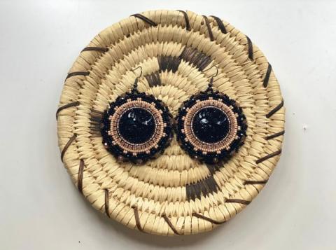 A few examples of the beautiful beadwork done by Soboba’s Lopez family A few examples of the beautiful beadwork done by Soboba’s Lopez family