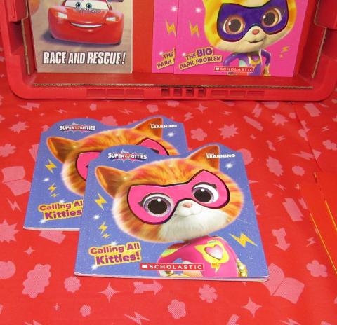 Popular book titles among preschoolers include series featuring Pete the Cat and Super Kitties Popular book titles among preschoolers include series featuring Pete the Cat and Super Kitties