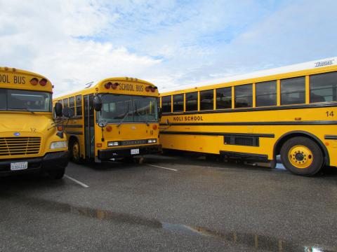 Different types of commercial school buses, from 24 to 84 passenger vehicles, make up the fleet of Soboba’s centralized transportation division Different types of commercial school buses, from 24 to 84 passenger vehicles, make up the fleet of Soboba’s centralized transportation division