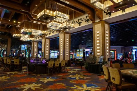 Table games and slot machines keep the action moving at the Soboba Casino Table games and slot machines keep the action moving at the Soboba Casino