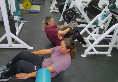 Mica Diaz, bottom and her sister Tekla Diaz are among the 25 participants in the most current Soboba Weight Loss Challenge Mica Diaz, bottom and her sister Tekla Diaz are among the 25 participants in the most current Soboba Weight Loss Challenge
