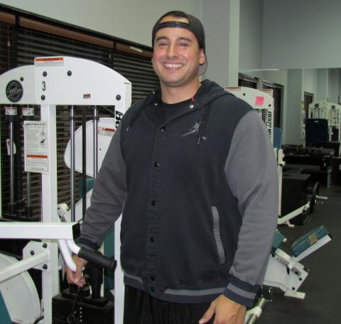 Personal trainer Daniel Mazza is the instructor for a twice weekly Soboba Sports Complex boot camp, aimed at helping participants in the eight-week weight loss challenge build muscle as well as lose pounds and body fat Personal trainer Daniel Mazza is the instructor for a twice weekly Soboba Sports Complex boot camp, aimed at helping participants in the eight-week weight loss challenge build muscle as well as lose pounds and body fat