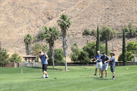 A foursome enjoys playing at the 2021 Soboba Charity Golf Tournament. Carlos Puma/Puma Images Photography A foursome enjoys playing at the 2021 Soboba Charity Golf Tournament. Carlos Puma/Puma Images Photography