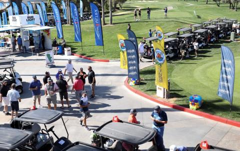 Participants in last year’s Soboba Charity Golf Tournament get ready for a day of action and fun at the Soboba Springs Golf Course. The 10th annual two-day tournament will be March 29 and 30. Carlos Puma/Puma Images Photography Participants in last year’s Soboba Charity Golf Tournament get ready for a day of action and fun at the Soboba Springs Golf Course. The 10th annual two-day tournament will be March 29 and 30. Carlos Puma/Puma Images Photography