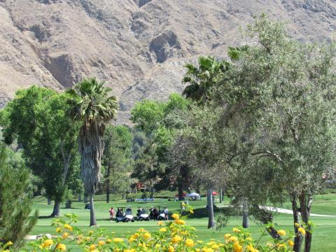 Golfers enjoy the views and the game at the 2021 Soboba Charity Golf Tournament in San Jacinto. Soboba Band of Luiseño Indians Golfers enjoy the views and the game at the 2021 Soboba Charity Golf Tournament in San Jacinto. Soboba Band of Luiseño Indians