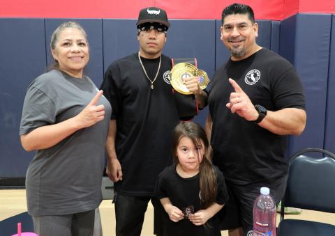 House of Pain Southern California’s Dave and Mary Trujillo with soon-to-be-pro boxer Jimmy Nunez and his daughter Mila Nunez, 4 House of Pain Southern California’s Dave and Mary Trujillo with soon-to-be-pro boxer Jimmy Nunez and his daughter Mila Nunez, 4