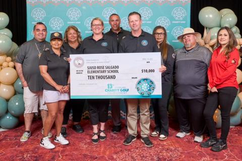 San Jacinto Unified School District’s Rose Salgado Elementary School are one of 10 beneficiaries of the 13th annual Soboba Foundation and Soboba Casino Resort Charity Golf Tournament. StylePhotography by Alex Tapia photo San Jacinto Unified School District’s Rose Salgado Elementary School are one of 10 beneficiaries of the 13th annual Soboba Foundation and Soboba Casino Resort Charity Golf Tournament. StylePhotography by Alex Tapia photo