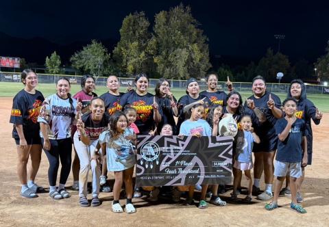 Returning champions Morongo Women’s team come in first after a weekend of fastpitch softball. Player Kali Sargent was named MVP Pitcher Returning champions Morongo Women’s team come in first after a weekend of fastpitch softball. Player Kali Sargent was named MVP Pitcher
