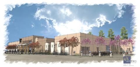 An artist’s rendering of the new Soboba Health Clinic and Commodities Warehouse being built at the Soboba Band of Luiseño Indians Reservation. A groundbreaking ceremony was held on Nov. 20 An artist’s rendering of the new Soboba Health Clinic and Commodities Warehouse being built at the Soboba Band of Luiseño Indians Reservation. A groundbreaking ceremony was held on Nov. 20