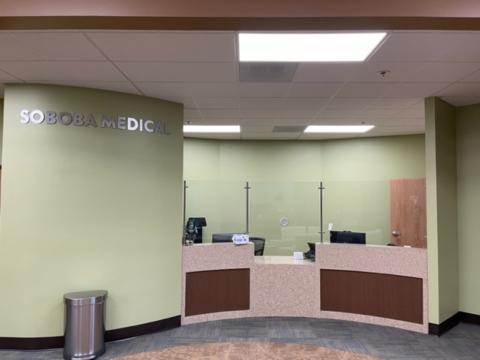 Patients are greeted at the new expanded Soboba Indian Health Clinic Patients are greeted at the new expanded Soboba Indian Health Clinic