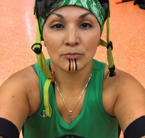 Tawshma Pachito is a tough competitor on the roller derby track and her tenacity is helping in her cancer fight off the track Tawshma Pachito is a tough competitor on the roller derby track and her tenacity is helping in her cancer fight off the track