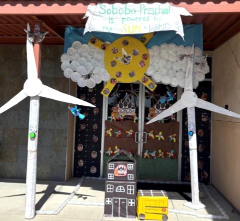 Soboba Tribal Preschool takes third place in this year’s door decorating contest Soboba Tribal Preschool takes third place in this year’s door decorating contest
