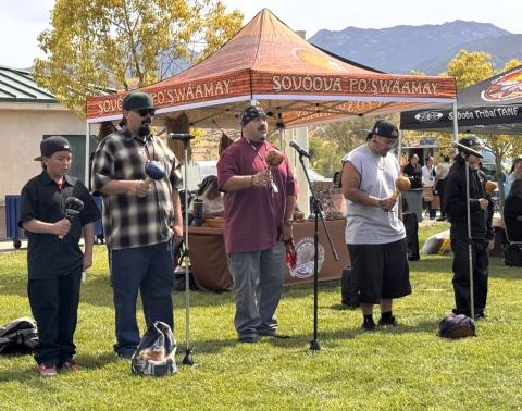 Birdsingers from Torres Martinez open Soboba’s 20th Earth Day Celebration at the Sports Complex, April 23 Birdsingers from Torres Martinez open Soboba’s 20th Earth Day Celebration at the Sports Complex, April 23