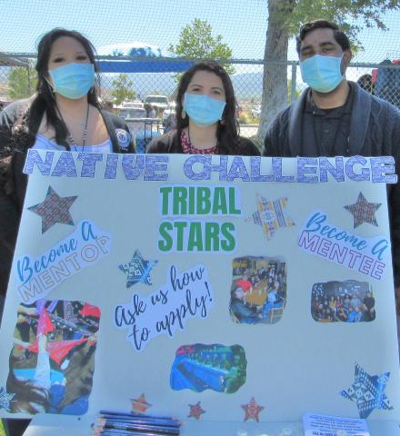 Riverside San Bernardino County Indian Health representatives were at Soboba’s 4th annual Health & Wellness Fair to promote the Native Challenge program. From left, Lila Vicente, Jennifer Diaz and Les Rollakanti Riverside San Bernardino County Indian Health representatives were at Soboba’s 4th annual Health & Wellness Fair to promote the Native Challenge program. From left, Lila Vicente, Jennifer Diaz and Les Rollakanti