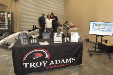 From left, Troy Adams, Kara Adams, and Truly Adams are a big hit as first-time attendees at the Noli College and Career Fair, Oct. 8 From left, Troy Adams, Kara Adams, and Truly Adams are a big hit as first-time attendees at the Noli College and Career Fair, Oct. 8