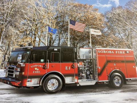The newest fire engine got its start in Wisconsin but is being added to the Soboba Fire fleet to get 2024 off to a fresh start The newest fire engine got its start in Wisconsin but is being added to the Soboba Fire fleet to get 2024 off to a fresh start