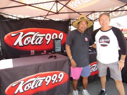 Richie Ortega, left, and Jesse Duran interact with guests to the Soboba Casino Resort third annual Food Truck Fiesta on April 23 Richie Ortega, left, and Jesse Duran interact with guests to the Soboba Casino Resort third annual Food Truck Fiesta on April 23