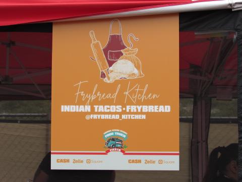 Frybread Kitchen was one of the first stops for guests who attended the Soboba Casino Resort Food Truck Fiesta in May Frybread Kitchen was one of the first stops for guests who attended the Soboba Casino Resort Food Truck Fiesta in May