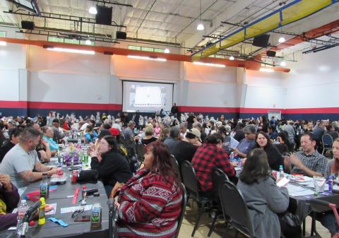 The second annual Soboba Tribal Preschool Bingo Night Fundraiser attracts 400 players to the Soboba Sports Complex, March 21 The second annual Soboba Tribal Preschool Bingo Night Fundraiser attracts 400 players to the Soboba Sports Complex, March 21