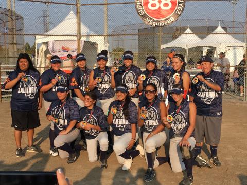Team California earned gold medals at the 2017 North American Indigenous Games in Toronto last month Team California earned gold medals at the 2017 North American Indigenous Games in Toronto last month